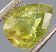 Very rare mossy green .93ct untreated Demantoid Garnet