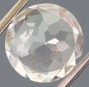 Dazzling 3.52ct diamond white Topaz solitaire