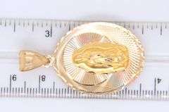 Reversible divino child and virgin Mary Pendant