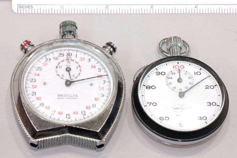 Vintage Stop Watches - Lot of 2