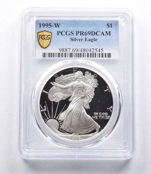 PR69 DCAM 1995-W American Silver Eagle PCGS Mintage 30,125 - KEY DATE