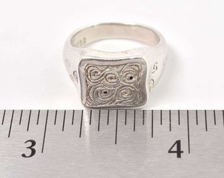 Sterling Silver Swirl Ring