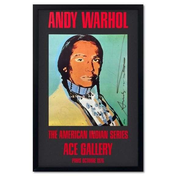 The American Indian Series by Warhol