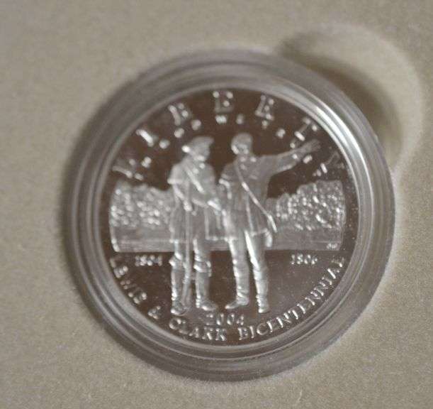 2004 Lewis And Clark Coin & Pouch Set