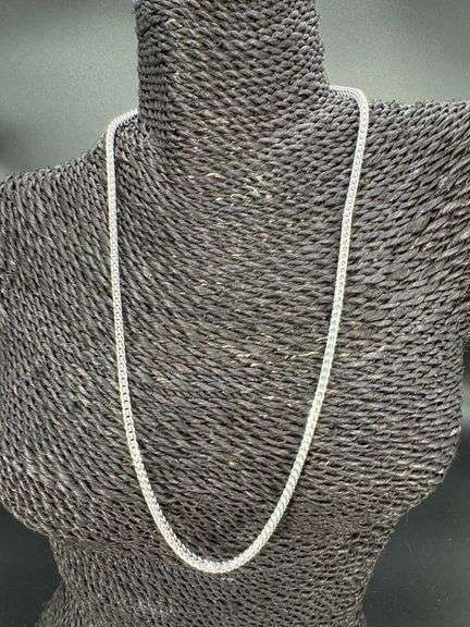 Sterling Silver Men's Franco Chain 3.0mm Solid 925 Italy New Necklace 22"