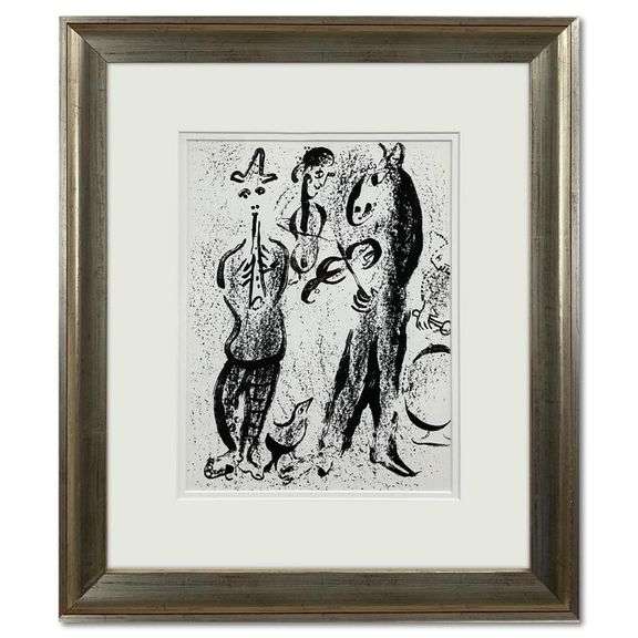 Les Saltimbanques by Chagall