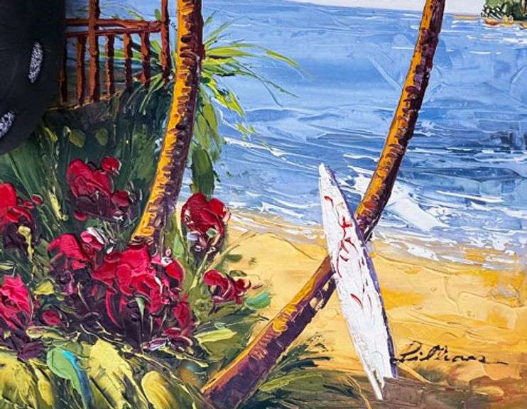 UNIQUE BEAUTIFUL PAINTING ON CANVAS