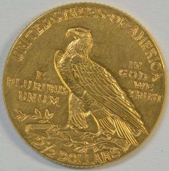 Better date Choice BU 1912 US $2.50 Indian Gold Piece