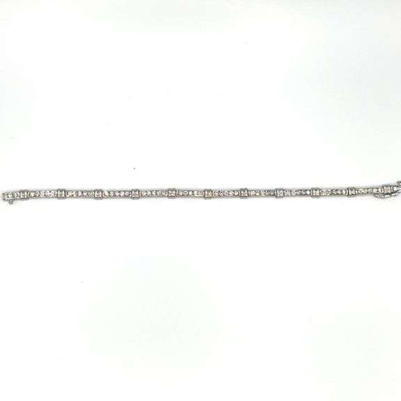 White Gold Diamond Bracelet