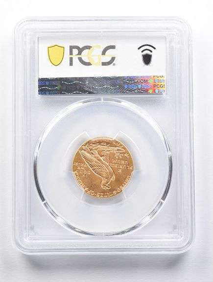 MS63 1909-D $5 Indian Head Gold Half Eagle PCGS