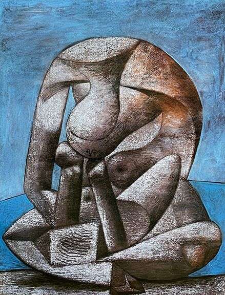 Collectible Pablo Picasso, Seated Woman