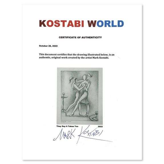 They Say it Takes Two by Kostabi