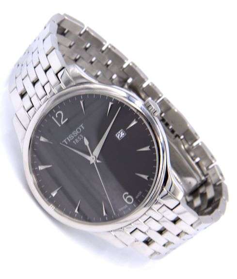 Tissot Tradition grey dial quartz 42mm watch