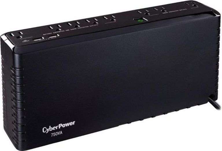 CyberPower Battery Backup Slim Standby UPS System