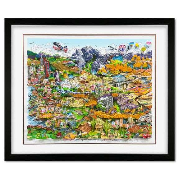 O Beautiful for Spacious Skies by Charles Fazzino