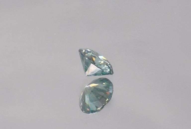 3.22 Ct. Mint Green VVS1 Simulated Lab Diamond
