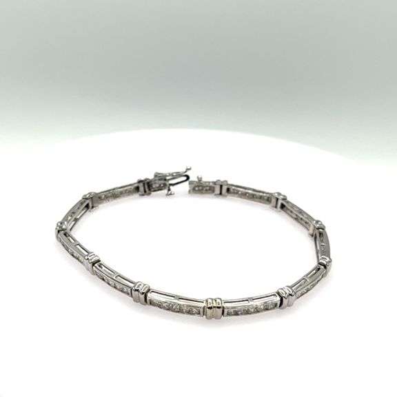 White Gold Diamond Bracelet