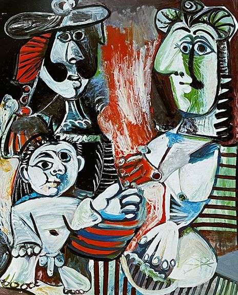 Collectible Pablo Picasso, The Family