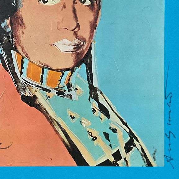 The American Indian Series by Warhol