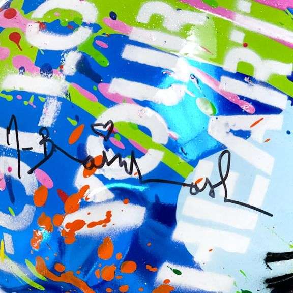 Flying Balloon Heart by Mr Brainwash