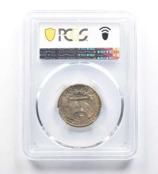 SP66 1966 SMS Washington Quarter PCGS Beautifully Toned