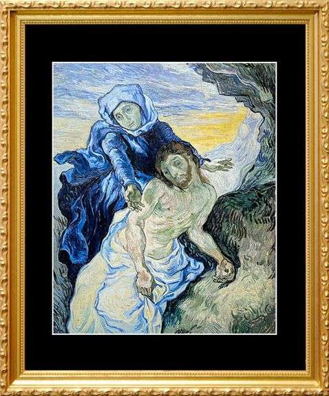 Collectible Vincent van Gogh, Pieta (1889)