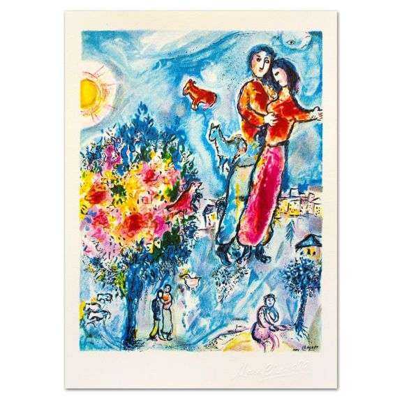 Entre L'hiver Et Le Printemps by Chagall