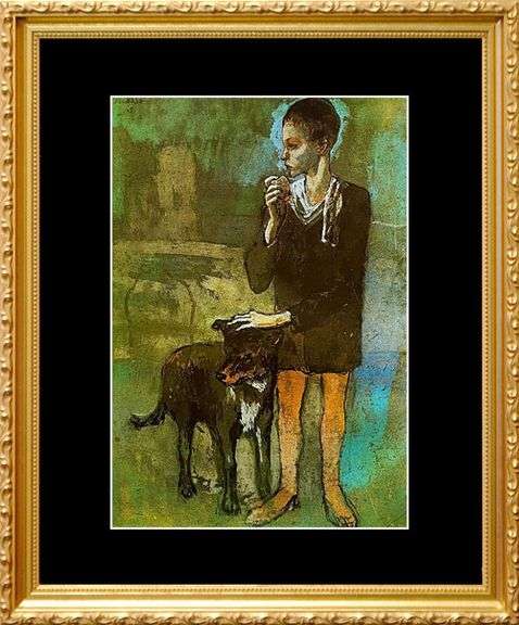 Collectible Pablo Picasso, Boy with a Dog