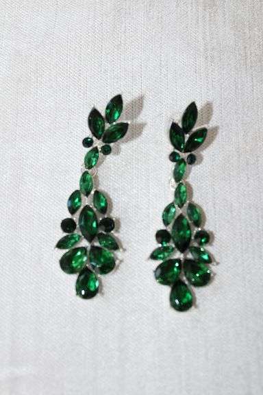 Emerald Color of Fashion Jewelry Earrings