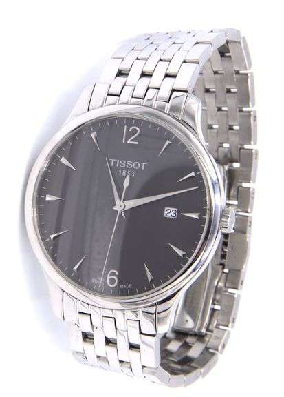 Tissot Tradition grey dial quartz 42mm watch