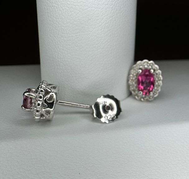 Sparkling Mind Blowing 1.75 Cttw Natural VVs1 Brilliant Pink Topaz Earrings