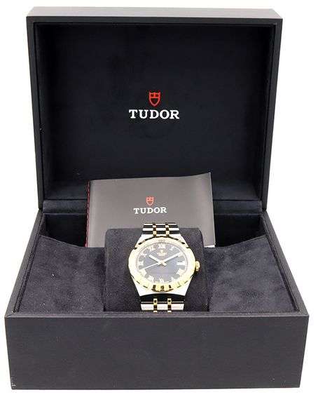 TUDOR Royal 382416, 38mm, Black Dial, Stainless Steel W/ Box