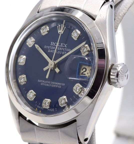 Rolex Oysterdate 6466, 31mm, Aftermarket Dial, Stainless Steel