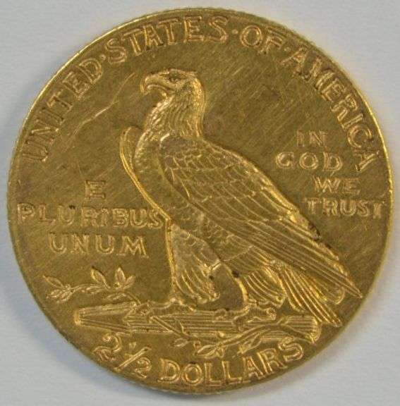 Nice and lustrous 1911 US $2.50 Indian Gold Piece