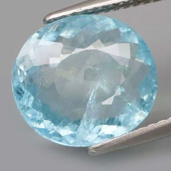 Glowing 3.63ct untreated Brazilian Aquamarine