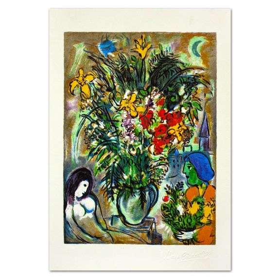 L'offrande by Chagall