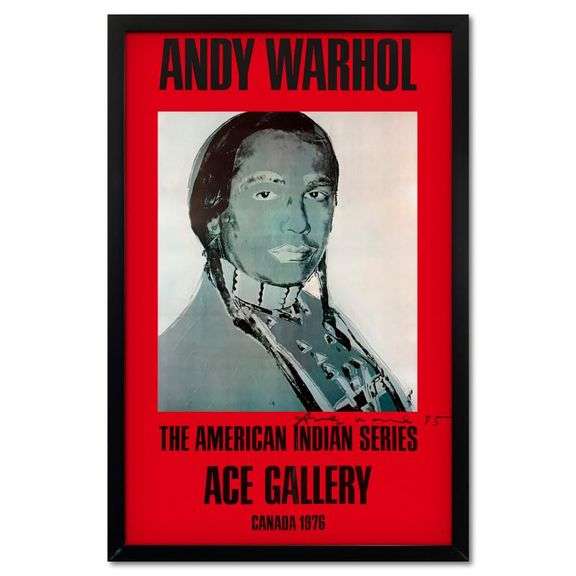 The American Indian Series by Warhol
