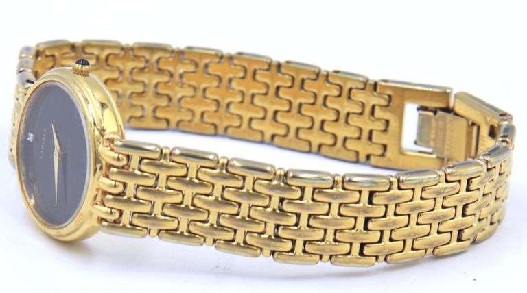 Lassale gold plated quartz ladies watch