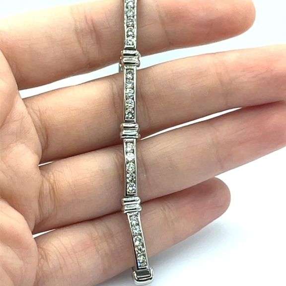 White Gold Diamond Bracelet
