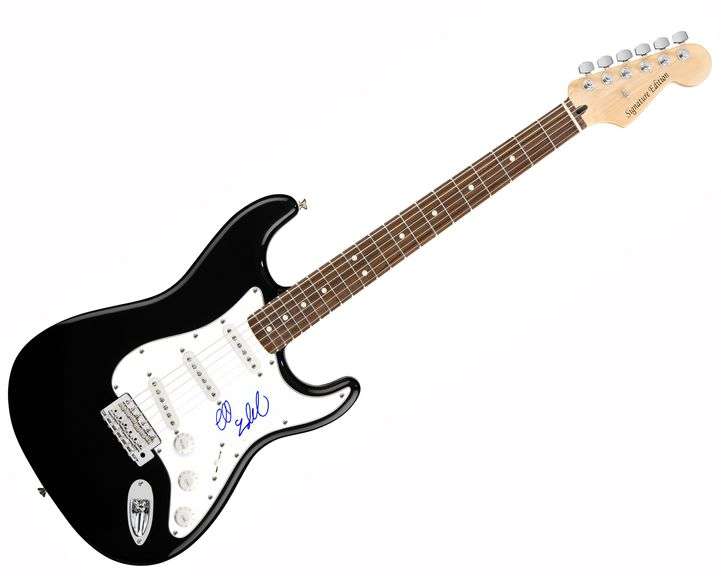 Chuck Liddell Autographed Signed Guitar MMA UFC