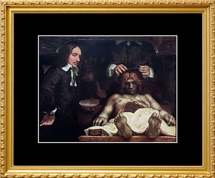 Collectible Rembrandt van Rijn, The Anatomy Lesson of Dr. Deyman