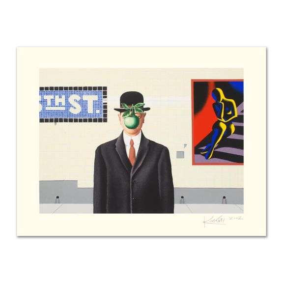 Going Places by Kostabi