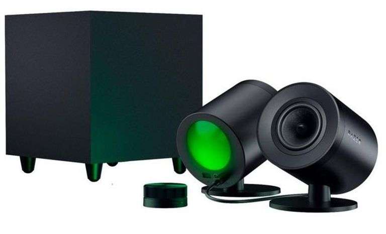 Razer Nommo V2 Pro 2.1 PC Gaming Wireless Subwoofer Speakers