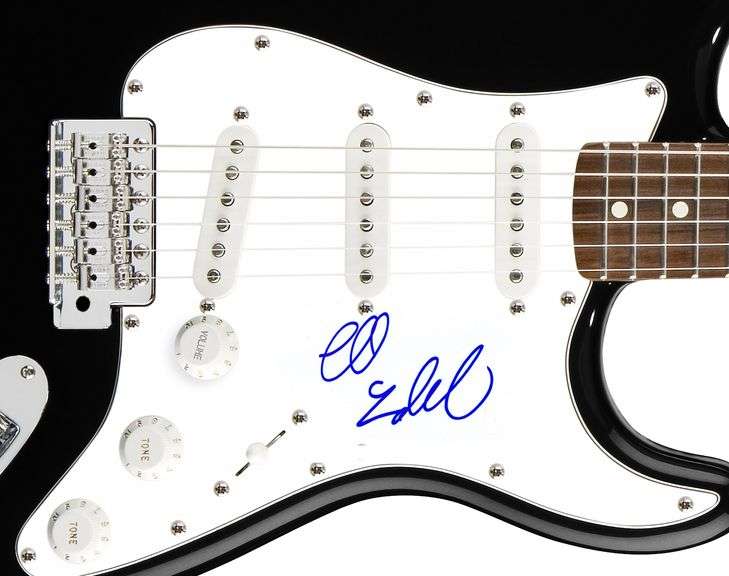 Chuck Liddell Autographed Signed Guitar MMA UFC