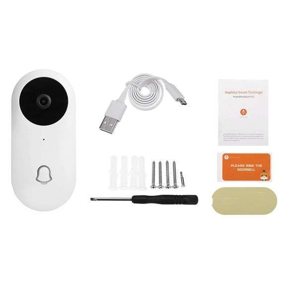 Smart HD Visual Doorbell with Wireless Connectivity