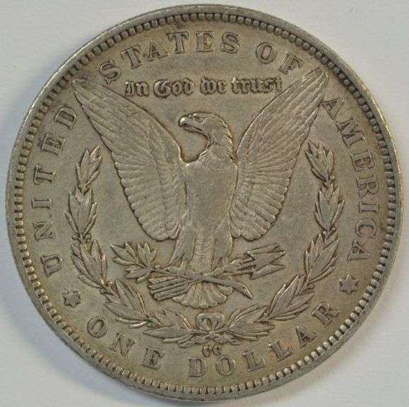 Super Choice 1891-CC Morgan Silver Dollar in XF45. Key date