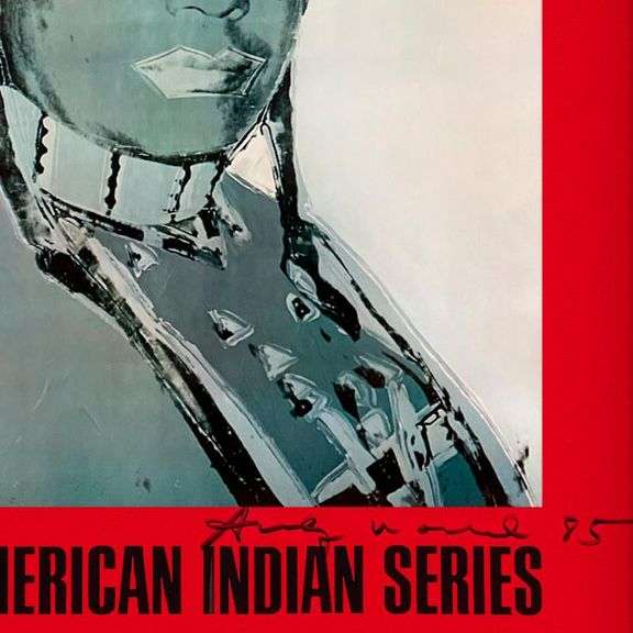 The American Indian Series by Warhol