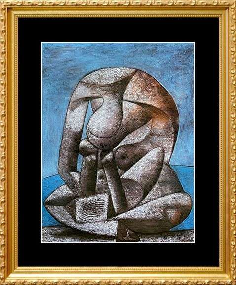 Collectible Pablo Picasso, Seated Woman