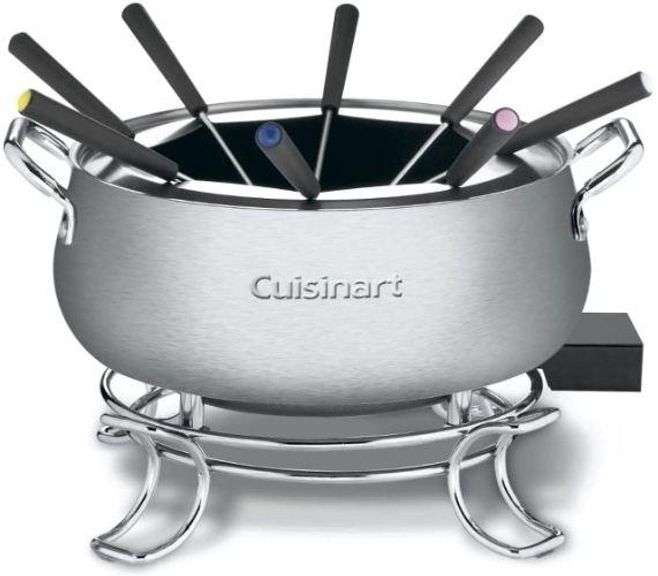 Cuisinart Electric Fondue Maker Brushed Stainless (CFO-3SS)