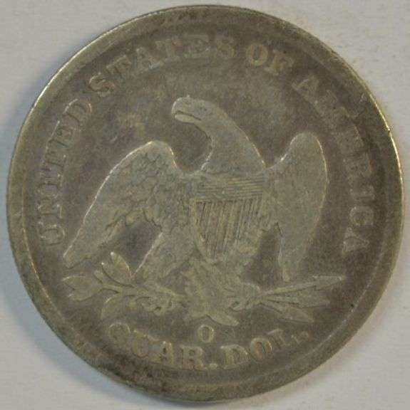 Scarce 1840-O Liberty Seated Quarter in Fine